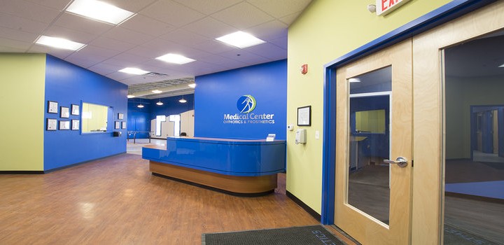 Main reception area of Boston office