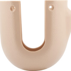 E200 elbow cap placed against a white background