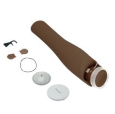 An Ottobock ErgoArm laying on the ground next to various accessories